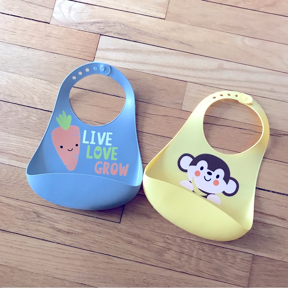 Baby Silicone Bibs (bundle)